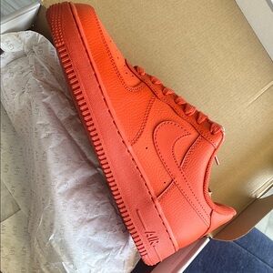 Vibrant Orange Sneakers